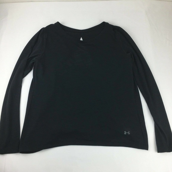 Under Armour Tops - Under Armour Open Back Long Sleeve Pullover Top L
